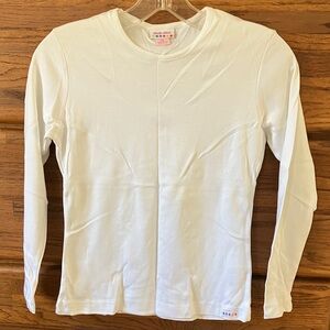 Classic Cream Long Sleeve Kids Tee